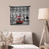 MuchoWow® Wandteppich Wandbehang Schwarz-Weiß-Foto mit Produktbild-Vorschau 5