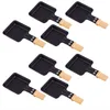 Padelle per raclette Syntrox quadrate con manico in bambù 8 Anteprima dell’immagine prodotto 1