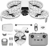 A collection of drone components and accessories laid out on a white background. Produktbild-Vorschau