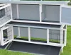 Doppel Kleintierstall Bommel Deluxe grau Produktbild-Vorschau 4