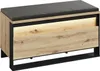A bench with storage and LED lighting. Produktbild-Vorschau