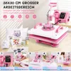 Presse à transfert 12x15, combinée avec 3 DTF, papier Voir les images du produit 7