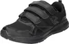 Sneakers Damen-Klett-Sportschuh Schwarz, Farbe:schwarz, EU Produktbild-Vorschau 1