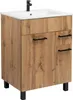A freestanding bathroom vanity with a sink and faucet. Náhled obrázku produktu