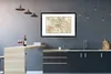 MuchoWow® MuchoWow® Gerahmtes Poster Geschichte - Jahrgang Produktbild-Vorschau 5