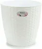 Blumentopf Stefanplast 73480 Kunststoff weiß Produktbild-Vorschau 2