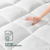 Zinus Bambus-Matratzenauflage 140x200 cm – Gesteppter, 5 cm Produktbild-Vorschau 6