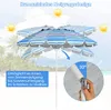 Parasol 245 cm, parasol ogrodowy z regulowanym kątem Podgląd zdjęcia produktu 2