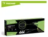 Trizand 27681 Set da badminton in custodia, 4 racchette, 3 Anteprima dell’immagine prodotto 4