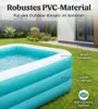 Solevara™ Aufblasbarer Pool 305x183x56 cm, Familienpool mit Produktbild-Vorschau 4