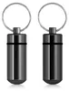 kwmobile 2x Metall Pillendose - 4,8 x 1,7 x 1,7 cm - Produktbild-Vorschau 1