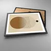 Gerahmtes Poster - Schwarzer Rahmen - Abstraktion Geometrie Produktbild-Vorschau 3
