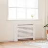 vidaXL Heizkörperabdeckung Weiß 112×19×81,5 cm MDF Produktbild-Vorschau 1