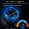 Auto Bluetooth FM Transmitter, Blaue Umgebende Leuchte Produktbild-Vorschau 5