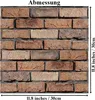 3D Wandpaneele Selbstklebend, 10 Stück Wandverkleidung Produktbild-Vorschau 2