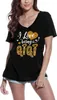 Damen Grafik T-Shirt V-Ausschnitt Ich liebe es Gigi zu sein Produktbild-Vorschau 1