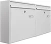 Burg-Wächter Briefkastenanlage 2 Fach Weiß 72x32x10cm, Produktbild-Vorschau 1