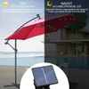 Jayseuw slunečník s LED osvětlením Ø350cm světelný Náhled obrázku produktu 5