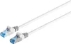 Patchkabel cat6A S/FTP PIMF weiß 1m Produktbild-Vorschau 3