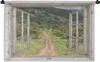 MuchoWow® Wandteppich Wandbehang Durchschauen - Zebra - Produktbild-Vorschau 1
