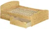 Funktionsbett Doppelbett Bettkasten 200x200 Holzbett Produktbild-Vorschau 1