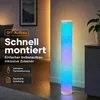 Northpoint DIY LED Lichtsäule 103cm Stehlampe RGB Warmweiß Produktbild-Vorschau 8