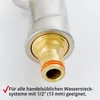 HECHT 02095 Gartenbrause Pistolen Brause | Messing Produktbild-Vorschau 12