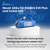 Battery  accumulator Roidmi Eve/H30 H18650CH-4S2P 5000mAh Produktbild-Vorschau 2