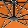 Ampel-Sonnenschirm - 300 x 220 cm - Anthrazit - Orange - Produktbild-Vorschau 2
