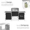 tectake® Campingküche XXL mit Aluminiumgestell und 5 Produktbild-Vorschau 3