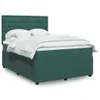 Boxspringbett mit Matratze Dunkelgrün 140x200 cm Samt Produktbild-Vorschau 2