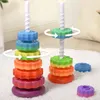 MalPlay Bunte Stapelturm Motorik kreative Pyramide Turm 6 Produktbild-Vorschau 3