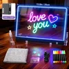 LED kreslicšª tabule, akrylovš¢ poznš¢mkovš¢ tabule 35x25cm Náhled obrázku produktu 3