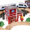 Holzeisenbahn - Kruzzel Zug 22754 Produktbild-Vorschau 12