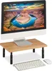 Relaxdays Monitorständer, höhenverstellbar, HxBxT: 16 x 42 Produktbild-Vorschau 1