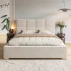 MOTIVENA Luna Polsterbett 160x200 mit Bettkasten, Holz Produktbild-Vorschau 2