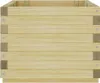 vidaXL Zvýšená postel 100x50x40 cm Dřevěná obdélníková Náhled obrázku produktu 5