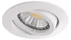 10x Einbaurahmen Mattweiß 818-MA Ø65 mm für Leuchtmittel Produktbild-Vorschau 3