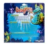 The back of a product box for Aqua Dragons, showing illustrations of the creatures and text in German. Voir les images du produit