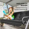 Outsunny Auflagen-Set für Hollywoodschaukel 170 cm Produktbild-Vorschau 7