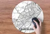 MuchoWow® Mauspad Mousepad Karte - Barcelona - Stadtplan - Produktbild-Vorschau 3