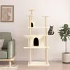 vidaXL Graffiatoio in sisal grigio scuro 166 cm Anteprima dell’immagine prodotto 9
