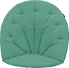 A teal-colored cushion for a chair. Produktbild-Vorschau