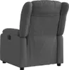 vidaXL Relaxsessel Dunkelgrau Stoff Produktbild-Vorschau 3