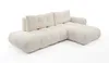 AX LIVING Ecksofa mit Schlaffunktion Beige – Hosio 288cm Produktbild-Vorschau 15