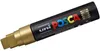 POSCA PC-17K, Gold, Schwarz, Gold, 1 Farben, Extradick, Produktbild-Vorschau 2