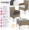 TecTake 403703, Hnědá, 2 sedadlo/sedadel, Dospělí a děti, Náhled obrázku produktu 3