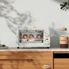 HOMCOM Mini Backofen 10 Liter 750W Kleiner Elektrobackofen, Produktbild-Vorschau 9