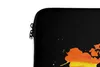 MuchoWow® Laptop Hülle 17 Zoll Laptoptasche Weltkarte - Produktbild-Vorschau 3