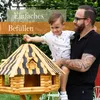 XXL Luxus Vogelhaus mit Solarbeleuchtung absoluter Produktbild-Vorschau 3